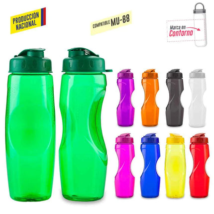BOTILITO EN PVC HELICE 650ML - PRODUCCION NACIONAL