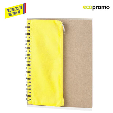 LIBRETA CON PORTALAPICES - PRODUCCION NACIONAL