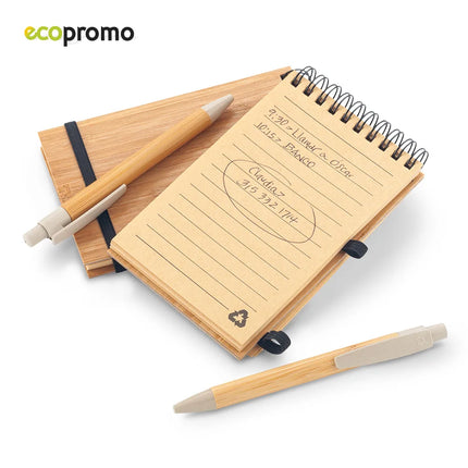 LIBRETA CON BOLIGRAFO BAMBOO