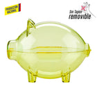 ALCANCIA MINI CERDITO CRISTAL - PRODUCCION NACIONAL
