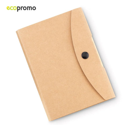 LIBRETA CON BOLIGRAFO BUTTON RECICLABLE