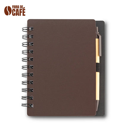 LIBRETA CON BOLIGRAFO COFFEE