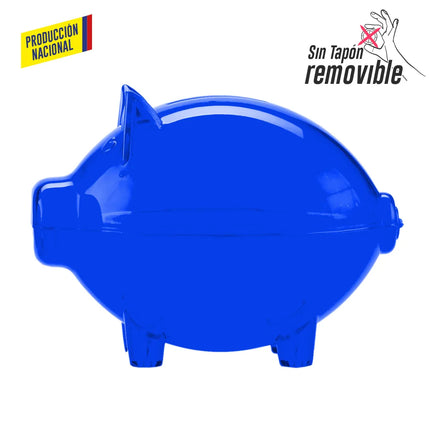 ALCANCIA MINI CERDITO CRISTAL - PRODUCCION NACIONAL
