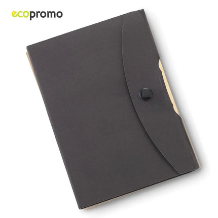 LIBRETA CON BOLIGRAFO BUTTON RECICLABLE
