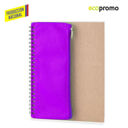 LIBRETA CON PORTALAPICES - PRODUCCION NACIONAL