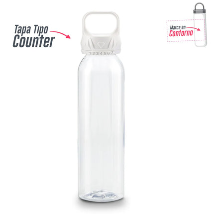 BOTILITO PLASTICO COUNTER 650ML