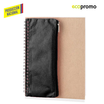 LIBRETA CON PORTALAPICES - PRODUCCION NACIONAL