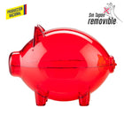 ALCANCIA MINI CERDITO CRISTAL - PRODUCCION NACIONAL