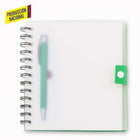 LIBRETA CON BOLIGRAFO KADENS - PRODUCCION NACIONAL