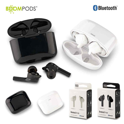 AUDIFONOS BLUETOOTH BASSLINE GO BOOMPODS
