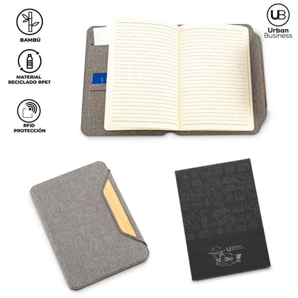 LIBRETA MULTIFUNCIONAL RPET BAMBOO URBAN BUSINESS
