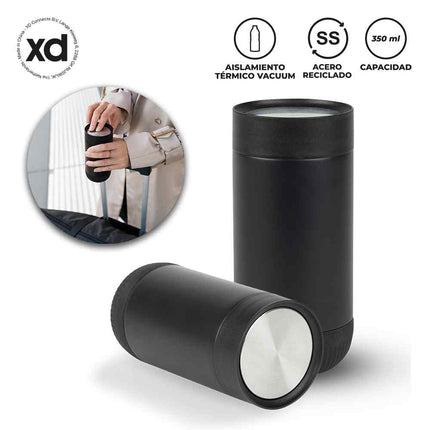 MUG METALICO VINGA ECO 350 ML