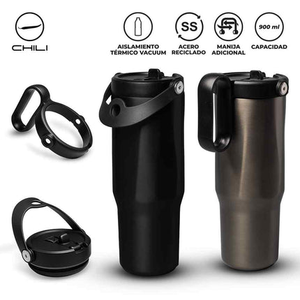 MUG METALICO NOMA CHILI 900ML