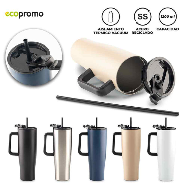 MUG METALICO BRUMO 1200ML