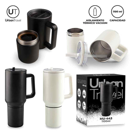 MUG METALICO CAMPER URBAN TRAVEL 1100 ML