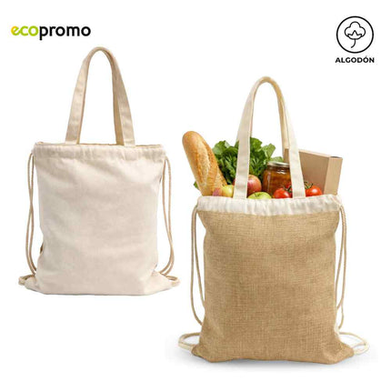 BOLSA EN ALGODON Y YUTE NATIV (300 GM) NUEVO