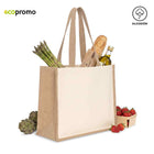 BOLSA EN ALGODON Y YUTE NARA