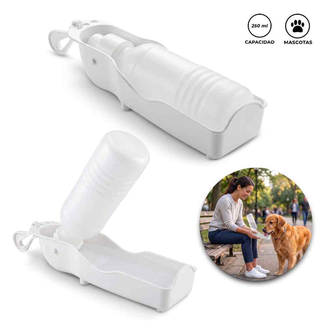 MINI DISPENSADOR PARA MASCOTAS 250ML