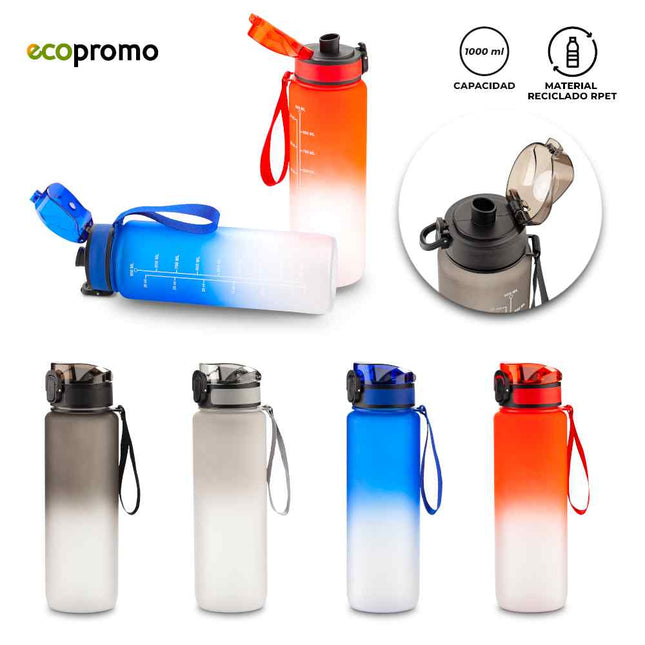 BOTILITO PLASTICO MUJI RPET 1000ML