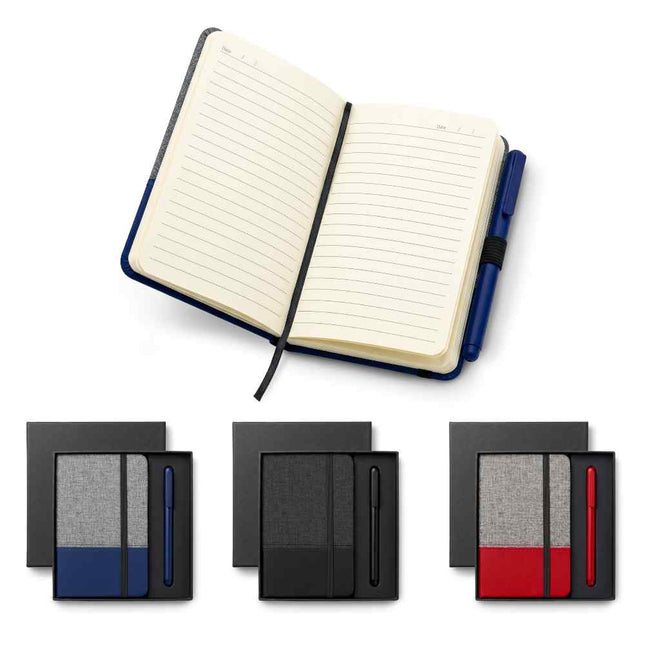 SET DE LIBRETA CON BOLIGRAFO QUARK