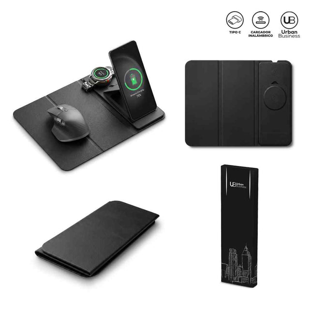 MOUSE PAD CON CARGADOR INALAMBRICO DRUS