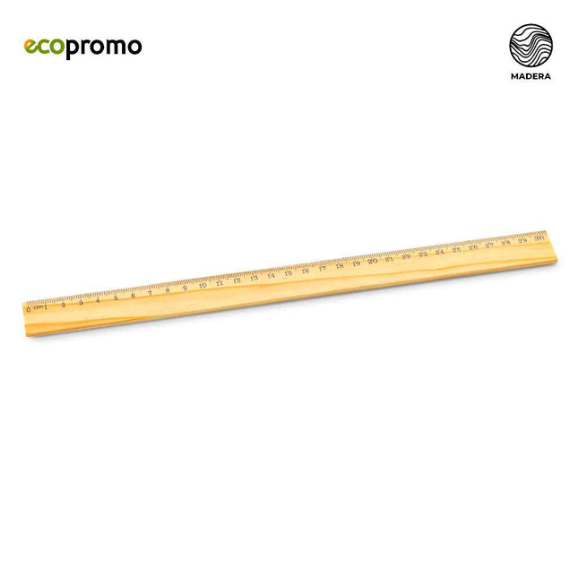 REGLA DE MADERA 30CM