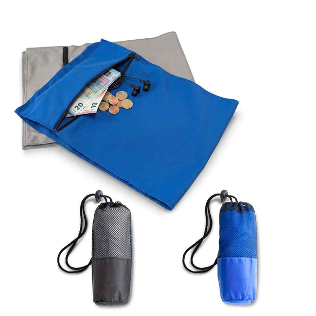 TOALLA EN MICROFIBRA MULTIUSOS CON BOLSILLO NUEVO