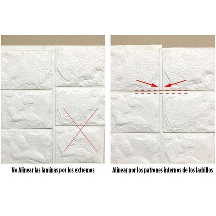 Panel Adhesivo 3D para Pared