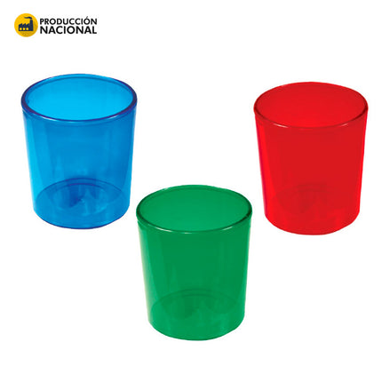 VASO CIRCULAR 320ML - PRODUCCION NACIONAL