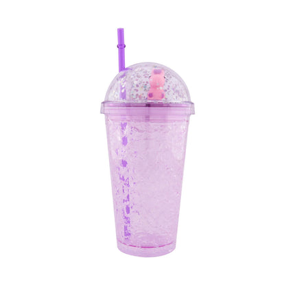 Vaso Gliter Crackelado