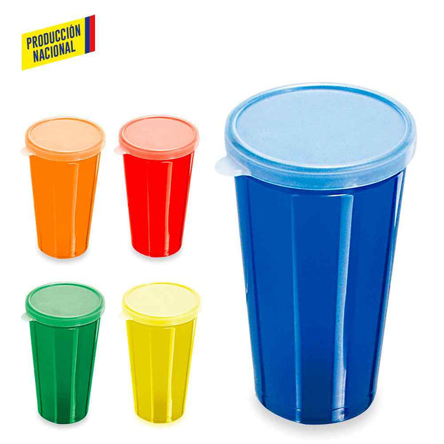 VASO TAPA PLASTICO 14 OZ- PRODUCCION NACIONAL