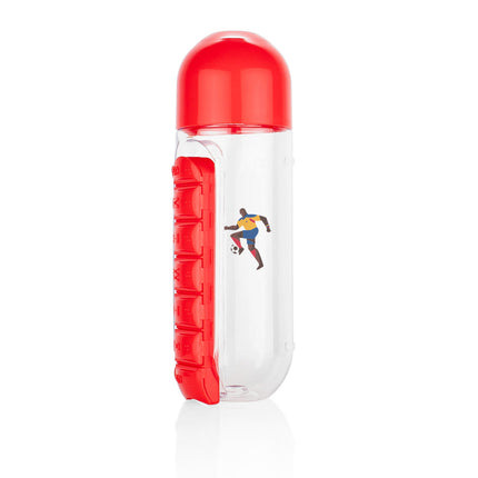 Botella con Pastillero Albus 750 ml / 25 Oz