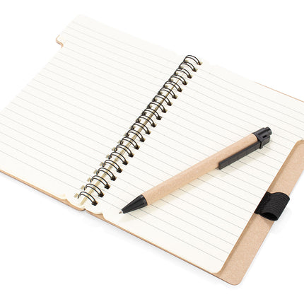 Libreta Pascal con Bolígrafo