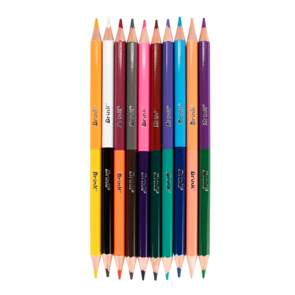 Lápices de Colores doble punta Gemelinos 