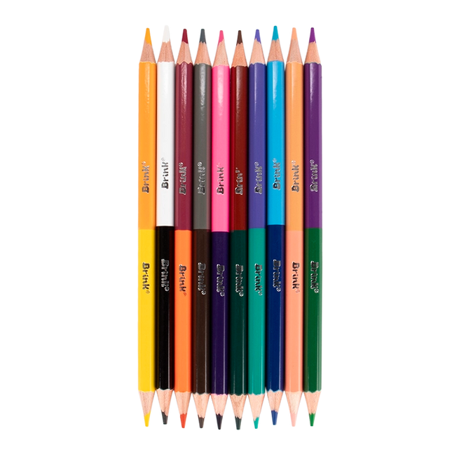 Lápices de Colores doble punta Gemelinos 