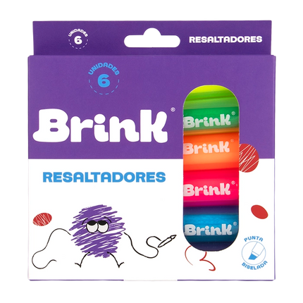Resaltador Brink Popones 