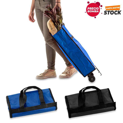 CARRITO SHOPPING BAG PLEGABLE - PRECIO BOMBA