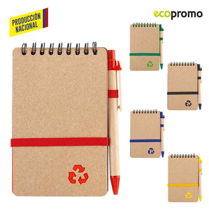 LIBRETA WOODY ECOLOGICA - PRODUCCION NACIONAL