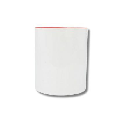Mugs de Cerámica con Interior de Colores | Azul, Rojo, Verde y Negro