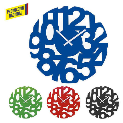 RELOJ DE PARED COSMOS - PRODUCCION NACIONAL
