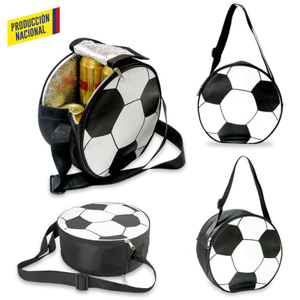 NEVERA COOLER BAG SOCCER BALL - PRODUCCION NACIONAL