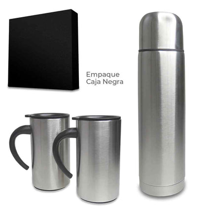 SET DE MUGS CON TERMO CASCADE