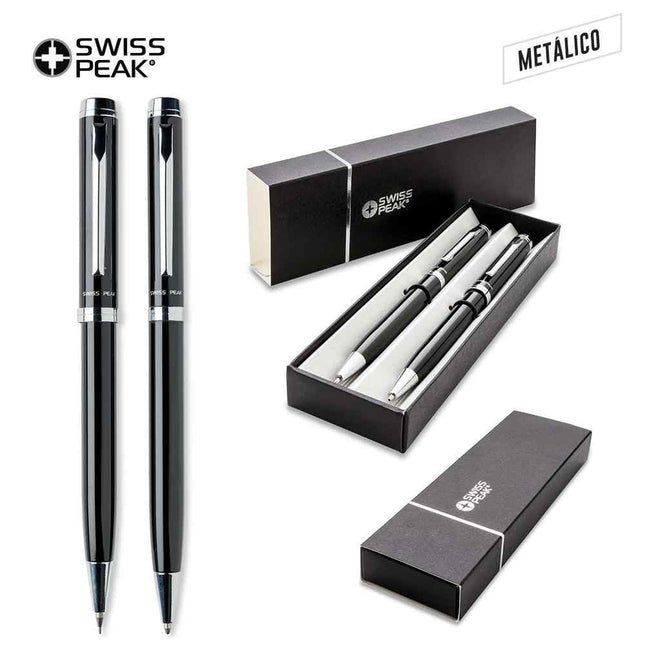 SET DE BOLIGRAFOS SWISSPEAK LUZERN