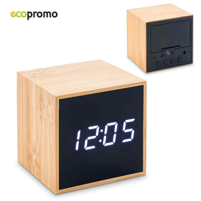 RELOJ LCD BAMBOO
