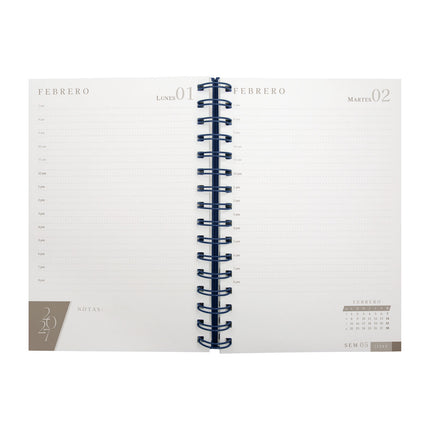 AGENDA DIARIA LETTE 2027