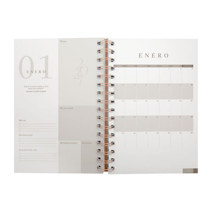 AGENDA DIARIA LETTE 2027