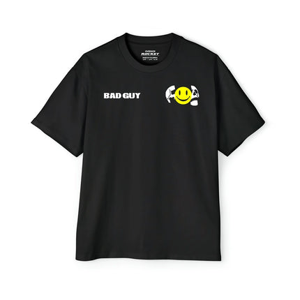 Camiseta Oversize Negra Bad Guy