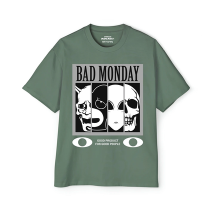 Camiseta Oversize Verde Bad Monday
