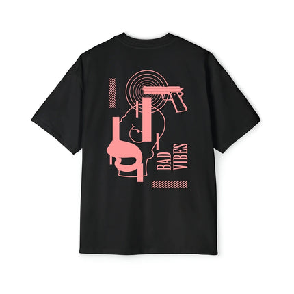 Camiseta Oversize Negra Bad Vibes