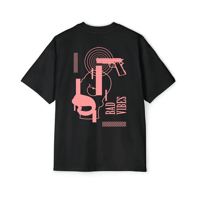 Camiseta Oversize Negra Bad Vibes